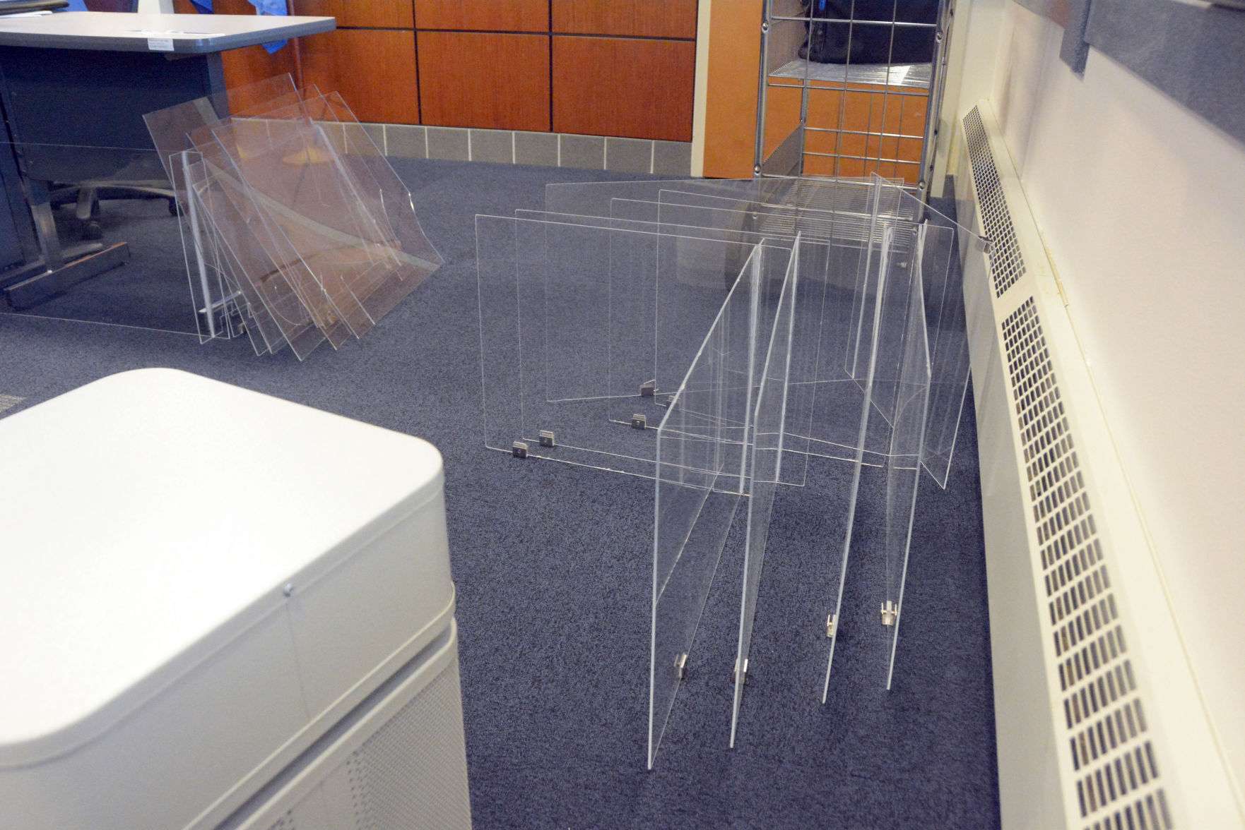 Dividers down